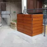 fabrication_conteneur_poubelles_bois