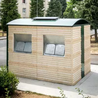 Logette Média Acier Béton