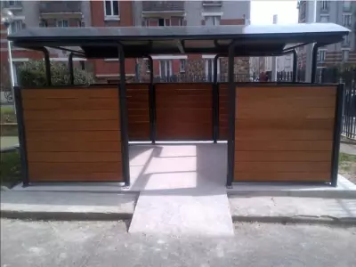 Local de stockage bois : triparc Mango