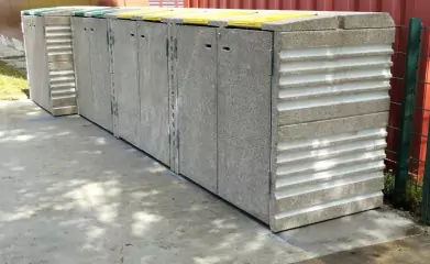 Abris conteneurs en béton à Montbéliard image 3