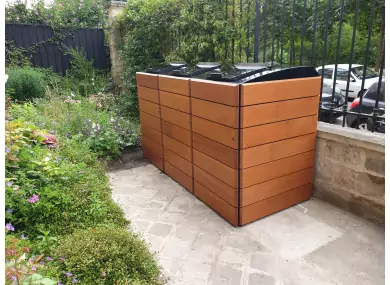 ABRIS CONTENEURS BOIS