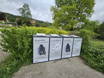 Regroupement des aires de collecte des déchets