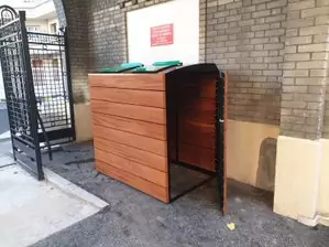 Abri conteneur personnalisé